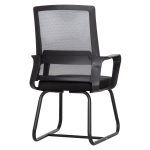 ΚΑΡΕΚΛΑ ΕΠΙΣΚΕΠΤΗ CASTER HM1228.01 PP--MESH--ΜΕΤΑΛΛΟ ΜΑΥΡΟ 46x52x94Υεκ - Image 5
