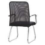 ΚΑΡΕΚΛΑ ΕΠΙΣΚΕΠΤΗ STED HM1232.01 ΜΑΥΡO MESH--ΠΟΔΙΑ/ΜΠΡΑΤΣΑ ΧΡΩΜΙΟΥ 55x59x89Υεκ - Image 5
