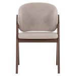 ΚΑΡΕΚΛΑ HANA HM9746.11 RUBBERWOOD ΣΕ ΚΑΡΥΔΙ ΧΡΩΜΑ-ΜΠΕΖ ΥΦΑΣΜΑ 55,5x60x85Yεκ. - Image 3