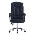 ΚΑΡΕΚΛΑ ΓΡΑΦΕΙΟΥ ΔΙΕΥΘΥΝΤΙΚΗ KYRON HM1221.01 ΜΑΥΡO PU--ΒΑΣΗ ΧΡΩΜΙΟΥ 65x46x112Υεκ - Image 3
