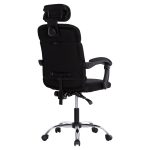 ΚΑΡΕΚΛΑ ΓΡΑΦΕΙΟΥ CRONER HM1196.01 ΜΑΥΡΟ MESH-ΜΕΤΑΛ.ΒΑΣΗ 58x99x120Υεκ. - Image 6