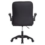 ΚΑΡΕΚΛΑ ΓΡΑΦΕΙΟΥ PORTIMA HM1197.01 ΜΑΥΡΟ PVC-ΣΚΕΛΕΤΟΣ & ΒΑΣΗ 69x57x97Υεκ. - Image 6