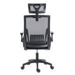 ΚΑΡΕΚΛΑ ΓΡΑΦΕΙΟΥ MATRON HM1226.01 ΜΑΥΡO PP & MESH ΥΦΑΣΜΑ 47x47x128Υεκ - Image 6