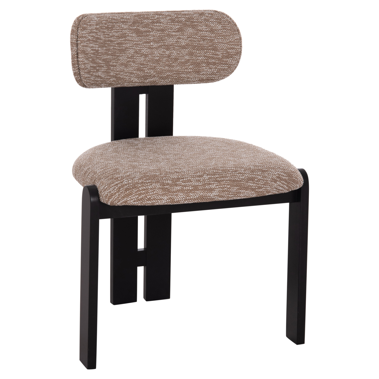 karekla-trapezarias-fb91825203-kafe-yfas ΚΑΡΕΚΛΑ ΤΡΑΠΕΖΑΡΙΑΣ KARVO HM18252.03 ΚΑΦΕ ΥΦΑΣΜΑ--ΞΥΛΟ ΣΕ ΜΑΥΡΟ 57x50x78,5Υεκ. - Image 1