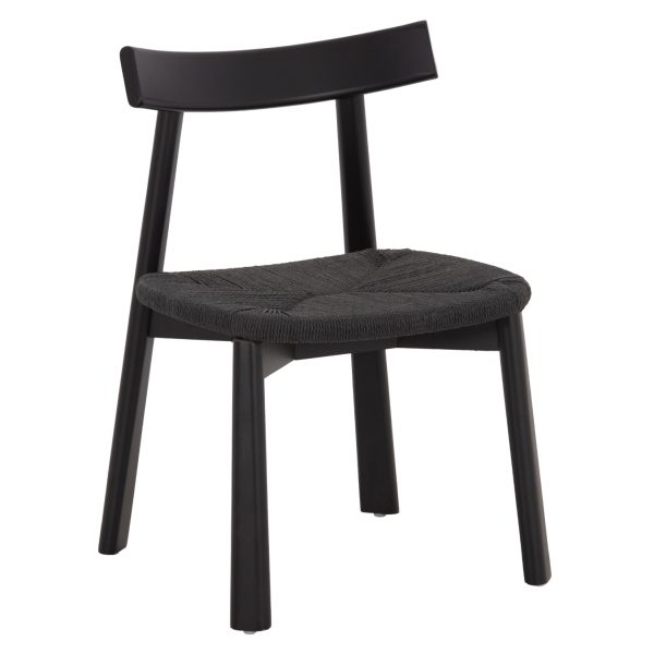 KΑΡΕΚΛΑ ΤΡΑΠΕΖΑΡΙΑΣ OSORIO HM18335.02 RUBBERWOOD & ΣΧΟΙΝΙ ΣΕ ΜΑΥΡΟ 51x55x74Υεκ