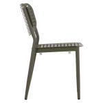 ΚΑΡΕΚΛΑ ΤΡΑΠΕΖΑΡΙΑΣ HILLIARD HM6645.07 ΑΛΟΥΜΙΝΙΟ OLIVE GREEN 46x54x78Υεκ - Image 4