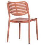 ΚΑΡΕΚΛΑ ΤΡΑΠΕΖΑΡΙΑΣ HILLIARD HM6645.08 ΑΛΟΥΜΙΝΙΟ ΣΕ TERRACOTTA 46x54x78Υεκ - Image 5