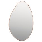 ΚΑΘΡΕΠΤΗΣ ΤΟΙΧΟΥ DROP HM4488.03 ΜΕ ΠΛΑΙΣΙΟ MDF ΣΕ ΦΥΣΙΚΟ ΧΡΩΜΑ ΞΥΛΟΥ 50x80Υεκ. - Image 3