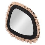 ΚΑΘΡΕΠΤΗΣ ΤΟΙΧΟΥ ΣΕΙΡΑ SANTORINI HM4530 MDF ΜΑΥΡΟ-ΔΙΑΚΟΣΜΗΣΗ ΣΕ ΜΠΕΖ 80x1,8x60Υεκ. - Image 3