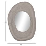 ΚΑΘΡΕΠΤΗΣ ΤΟΙΧΟΥ RIFFE HM4695.03 FIBER CEMENT ΓΚΡΙ 60x13x85Υεκ. - Image 2