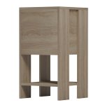 ΚΟΜΟΔΙΝΟ ARGUS HM18378.01 ΜΕΛΑΜΙΝΗ SONAMA 30x30x55Υεκ. - Image 4