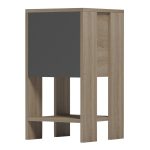 ΚΟΜΟΔΙΝΟ ARGUS HM18378.13 ΜΕΛΑΜΙΝΗ SONAMA/ΓΚΡΙ 30x30x55Υεκ. - Image 5