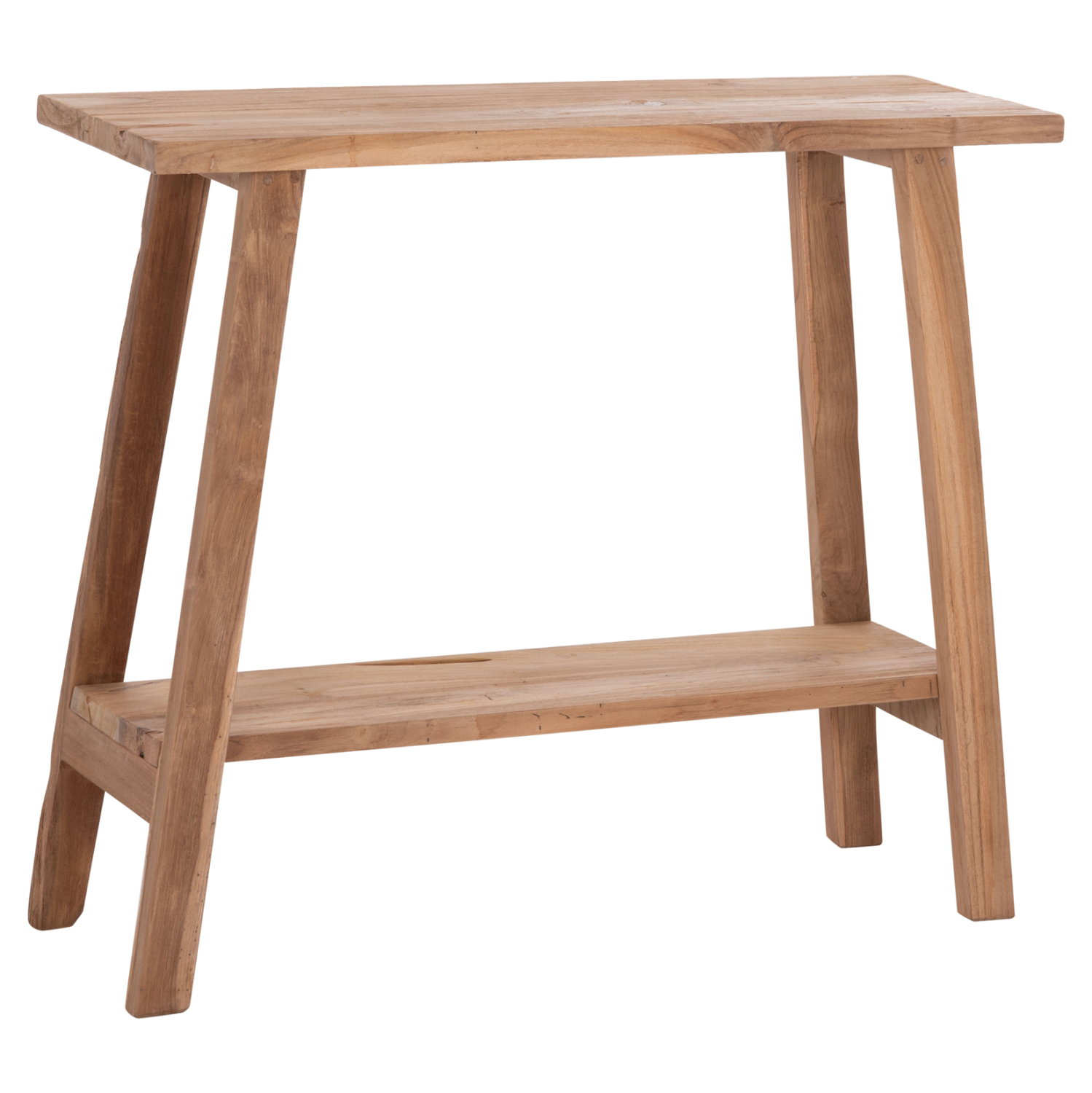 konsola-fb918256-xylo-teak-se-fysiko-chr ΚΟΝΣΟΛΑ TALIBER HM18256 ΞΥΛΟ TEAK ΣΕ ΦΥΣΙΚΟ ΧΡΩΜΑ 90x30x77Υεκ. - Image 1