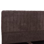 ΚΡEΒΑΤΙ ΔΙΠΛΟ LUTHER HM717.02 ΥΦΑΣΜΑ TEDDY ΚΑΦΕ--ΓΙΑ ΣΤΡΩΜΑ 160x200εκ. - Image 6