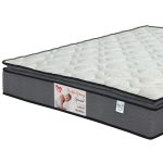 ΚΡΕΒΑΤΙ ΔΙΠΛΟ & ΣΤΡΩΜΑ SANDRA HM10770 ΓΚΡΙ ΥΦΑΣΜΑ ΜΕ ΑΠΟΘ.ΧΩΡΟ--ΓΙΑ 160x200εκ - Image 5