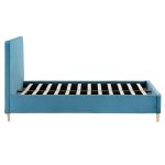 ΚΡΕΒΑΤΙ ΗΜΙΔΙΠΛΟ ΜΕ ΣΤΡΩΜΑ MAYLIN HM10758.08 ΒΕΛΟΥΔΟ ΤΙΡΚΟΥΑΖ--ΣΤΡΩΜΑ 120Χ200εκ - Image 5