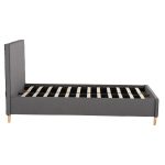 ΚΡΕΒΑΤΙ ΗΜΙΔΙΠΛΟ ΜΕ ΣΤΡΩΜΑ MAYLIN HM10758.10 ΓΚΡΙ ΥΦΑΣΜΑ--ΣΤΡΩΜΑ 120Χ200εκ - Image 5