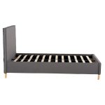 ΚΡΕΒΑΤΙ ΜΕ ΣΤΡΩΜΑ MAYLIN HM21281.03 ΓΚΡΙ ΥΦΑΣΜΑ--ΓΙΑ 120x200εκ - Image 5