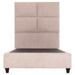 ΚΡΕΒΑΤΙ ΜΟΝΟ MILO HM652.32 ΜΠΕΖ TEDDY ΥΦΑΣΜΑ ΓΙΑ ΣΤΡΩΜΑ 90x200εκ - Image 3