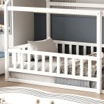 ΚΡΕΒΑΤΙ ΠΑΙΔΙΚΟ ΜΕ ΚΑΓΚΕΛΟ HOUSER HM706.03 τ.MONTESSORI ΞΥΛΟ ΠΕΥΚΟ ΛΕΥΚΟ-190x90εκ - Image 5