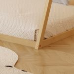 ΚΡΕΒΑΤΙ ΠΑΙΔΙΚΟ ΜΕ ΣΤΡΩΜΑ MUNK HM21306 ΞΥΛΟ ΠΕΥΚΟΥ ΣΕ ΦΥΣΙΚΟ--ΣΤΡΩΜΑ 90x190εκ - Image 6