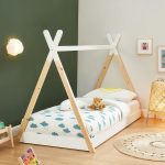 ΚΡΕΒΑΤΙ ΠΑΙΔΙΚΟ ΜΕ ΣΤΡΩΜΑ MUNK HM21308 ΞΥΛΟ ΠΕΥΚΟΥ ΦΥΣΙΚΟ-ΛΕΥΚΟ--ΣΤΡΩΜΑ 90x190εκ - Image 5