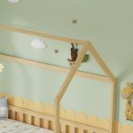 ΚΡΕΒΑΤΙ ΠΑΙΔΙΚΟ ΜΕ ΣΥΡΤΑΡΙΑ PHYLLIS HM724.01 τ.MONTESSORI ΦΥΣΙΚΟ 196x97x161Υεκ. - Image 6