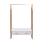 ΚΡΕΜΑΣΤΡΑ ΜΕ ΣΥΡΤΑΡΙ ΠΑΙΔΙΚH PEPE HM2492.03 ΜΕΛΑΜΙΝΗ-ΞΥΛΟ ΠΕΥΚΟΥ 80x40x125Υεκ - Image 4