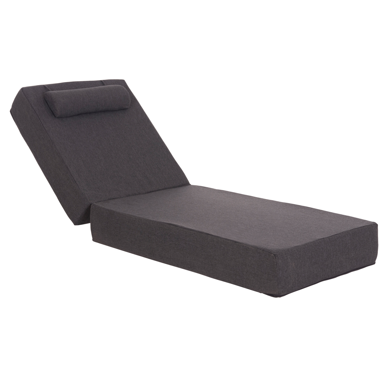 maxilari-xaplostras-fb92109403-olefin-sk ΜΑΞΙΛΑΡΙ ΞΑΠΛΩΣΤΡΑΣ KIHEI HM21094.03 OLEFIN ΣΚΟΥΡΟ ΓΚΡΙ ΜΕ FOAM 198x70x20Υεκ - Image 1
