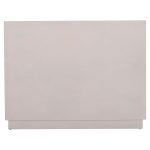 ΜΠΟΥΦΕΣ ΣΕΙΡΑ SANTORINI HM18046 MDF ΣΕ ΥΠΟΛΕΥΚΟ ΧΡΩΜΑ-2 ΣΥΡΤΑΡΙΑ & 2 ΠΟΡΤΕΣ 107x38x82,5Υεκ. - Image 6
