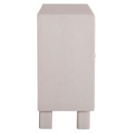 ΜΠΟΥΦΕΣ ΣΕΙΡΑ SANTORINI HM18048 MDF ΣΕ ΥΠΟΛΕΥΚΟ ΧΡΩΜΑ-3 ΣΥΡΤΑΡΙΑ & 2 ΠΟΡΤΕΣ 120x38x80Υεκ. - Image 4
