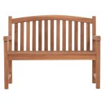 ΠΑΓΚΑΚΙ ΚΗΠΟΥ 2ΘΕΣΙΟ ELENA HM6651 ΞΥΛΟ TEAK--ΦΥΣΙΚΟ 120x60x95Υεκ. - Image 3
