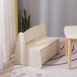 ΠΑΓΚΑΚΙ ΠΑΙΔΙΚΟ ΜΕ ΑΠΟΘ.ΧΩΡΟ RICKI HM18342.01 MDF & ΚΟΝΤΡΑΠΛΑΚΕ ΦΥΣΙΚΟ 63x43x47Υεκ - Image 2