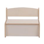 ΠΑΓΚΑΚΙ ΠΑΙΔΙΚΟ ΜΕ ΑΠΟΘ.ΧΩΡΟ RICKI HM18342.01 MDF & ΚΟΝΤΡΑΠΛΑΚΕ ΦΥΣΙΚΟ 63x43x47Υεκ - Image 4