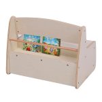 ΠΑΓΚΑΚΙ ΠΑΙΔΙΚΟ ΜΕ ΑΠΟΘ.ΧΩΡΟ RICKI HM18342.01 MDF & ΚΟΝΤΡΑΠΛΑΚΕ ΦΥΣΙΚΟ 63x43x47Υεκ - Image 6
