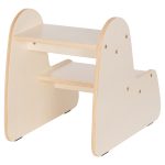 ΠΑΙΔΙΚΗ ΣΚΑΛΑ/ΣΚΑΜΠΟ RICKI HM18340.01 MDF & ΚΟΝΤΡΑΠΛΑΚΕ ΦΥΣΙΚΟ 33x43.5x40.5Υεκ - Image 5