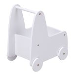 ΠΑΙΔΙΚΟ ΤΡΟΛΕΥ/ΚΑΡΟΤΣΑΚΙ RICKI HM18341.03 MDF & ΚΟΝΤΡΑΠΛΑΚΕ ΛΕΥΚΟ 33x45x50Υεκ - Image 6