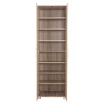 ΠΑΠΟΥΤΣΟΘΗΚΗ-ΝΤΟΥΛΑΠΑ CLUSE HM2403.20 ΜΕΛΑΜΙΝΗ SONAMA OAK ΧΡΩΜΑ 60Χ37Χ186,5Υεκ. - Image 4