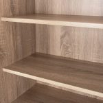 ΠΑΠΟΥΤΣΟΘΗΚΗ-ΝΤΟΥΛΑΠΑ CLUSE HM2403.20 ΜΕΛΑΜΙΝΗ SONAMA OAK ΧΡΩΜΑ 60Χ37Χ186,5Υεκ. - Image 6
