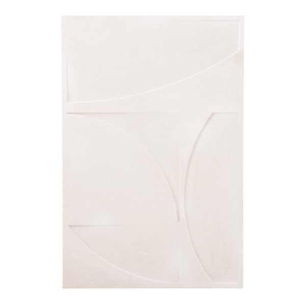 ΠΙΝΑΚΑΣ ΣΕΙΡΑ SANTORINI HM4506 MDF ΣΕ ΥΠΟΛΕΥΚΟ ΧΡΩΜΑ 80x4(πάχος)x120Υεκ.