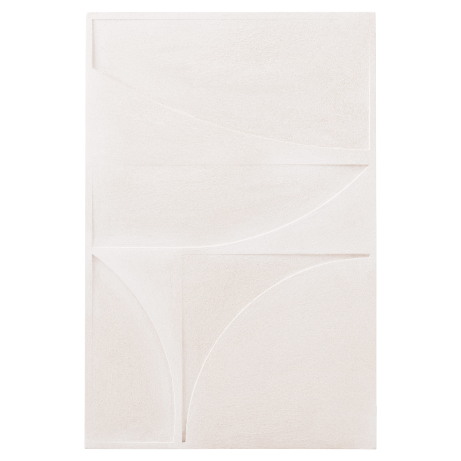 pinakas-me-ptychoseis-fb94505-mdf-se-ypo ΠΙΝΑΚΑΣ ΣΕΙΡΑ SANTORINI HM4505 MDF ΣΕ ΥΠΟΛΕΥΚΟ ΧΡΩΜΑ 80x4(πάχος)x120Υεκ. - Image 1