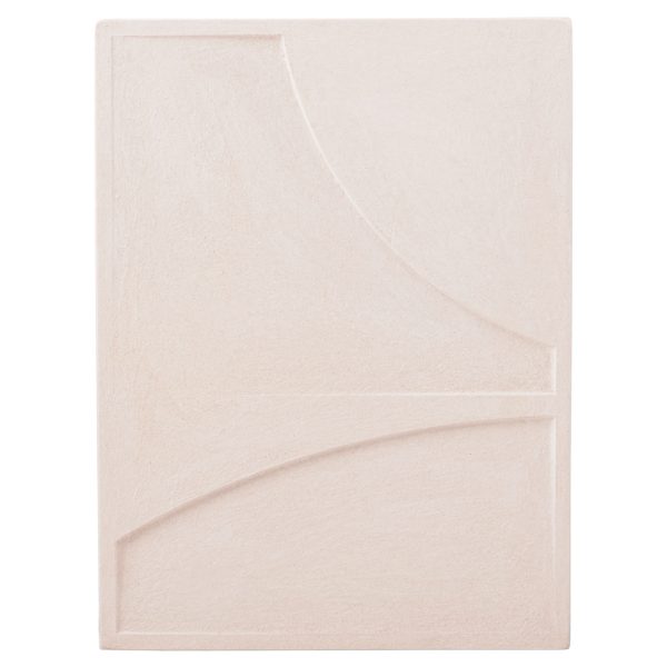 ΠΙΝΑΚΑΣ ΟΡΘΟΓΩΝΙΟΣ ΣΕΙΡΑ SANTORINI HM4509 MDF ΥΠΟΛΕΥΚΟ ΧΡΩΜΑ 60x4(πάχος)x80Υεκ.
