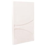 ΠΙΝΑΚΑΣ ΟΡΘΟΓΩΝΙΟΣ ΣΕΙΡΑ SANTORINI HM4510 MDF ΣΕ ΥΠΟΛΕΥΚΟ ΧΡΩΜΑ 60x4(πάχος)x80Υεκ. - Image 2