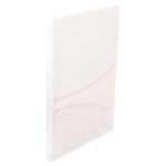 ΠΙΝΑΚΑΣ ΟΡΘΟΓΩΝΙΟΣ ΣΕΙΡΑ SANTORINI HM4510 MDF ΣΕ ΥΠΟΛΕΥΚΟ ΧΡΩΜΑ 60x4(πάχος)x80Υεκ. - Image 3