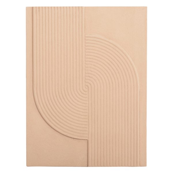 ΠΙΝΑΚΑΣ ΟΡΘΟΓΩΝΙΟΣ ΣΕΙΡΑ SANTORINI HM4521 MDF ΣΕ ΜΠΕΖ ΧΡΩΜΑ 60x4(πάχος)x80Υεκ.
