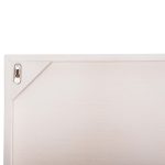 ΠΙΝΑΚΑΣ ΟΡΘΟΓΩΝΙΟΣ ΣΕΙΡΑ SANTORINI HM4531 MDF ΥΠΟΛΕΥΚΟ-ΔΙΑΚΟΣΜΗΣΗ ΜΠΕΖ 80x4,5(πάχος)x120Υεκ. - Image 6