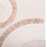 ΠΙΝΑΚΑΣ ΟΡΘΟΓΩΝΙΟΣ ΣΕΙΡΑ SANTORINI HM4534 MDF ΥΠΟΛΕΥΚΟ ΧΡΩΜΑ-ΔΙΑΚΟΣΜΗΣΗ ΜΠΕΖ 48x4,5(πάχος)x60Υεκ. - Image 5