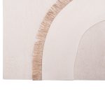 ΠΙΝΑΚΑΣ ΟΡΘΟΓΩΝΙΟΣ ΣΕΙΡΑ SANTORINI HM4534 MDF ΥΠΟΛΕΥΚΟ ΧΡΩΜΑ-ΔΙΑΚΟΣΜΗΣΗ ΜΠΕΖ 48x4,5(πάχος)x60Υεκ. - Image 6