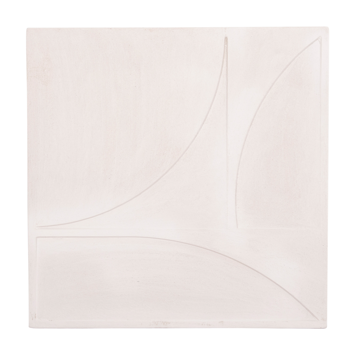 pinakas-tetragonos-fb94507-mdf-se-ypoley ΠΙΝΑΚΑΣ ΤΕΤΡΑΓΩΝΟΣ ΣΕΙΡΑ SANTORINI HM4507 MDF ΣΕ ΥΠΟΛΕΥΚΟ ΧΡΩΜΑ 80x4(πάχος)x80Υεκ. - Image 1