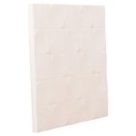 ΠΙΝΑΚΑΣ ΤΕΤΡΑΓΩΝΟΣ ΣΕΙΡΑ SANTORINI HM4516 MDF ΣΕ ΥΠΟΛΕΥΚΟ ΧΡΩΜΑ 80x4,5(πάχος)x80Υεκ. - Image 3